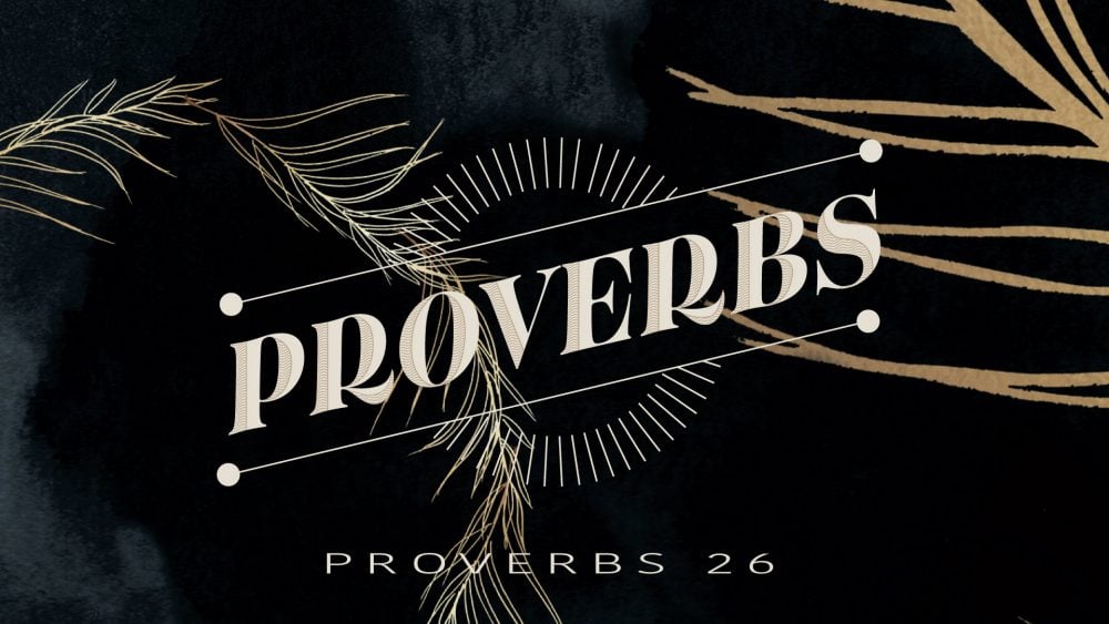 Proverbs 26 Image